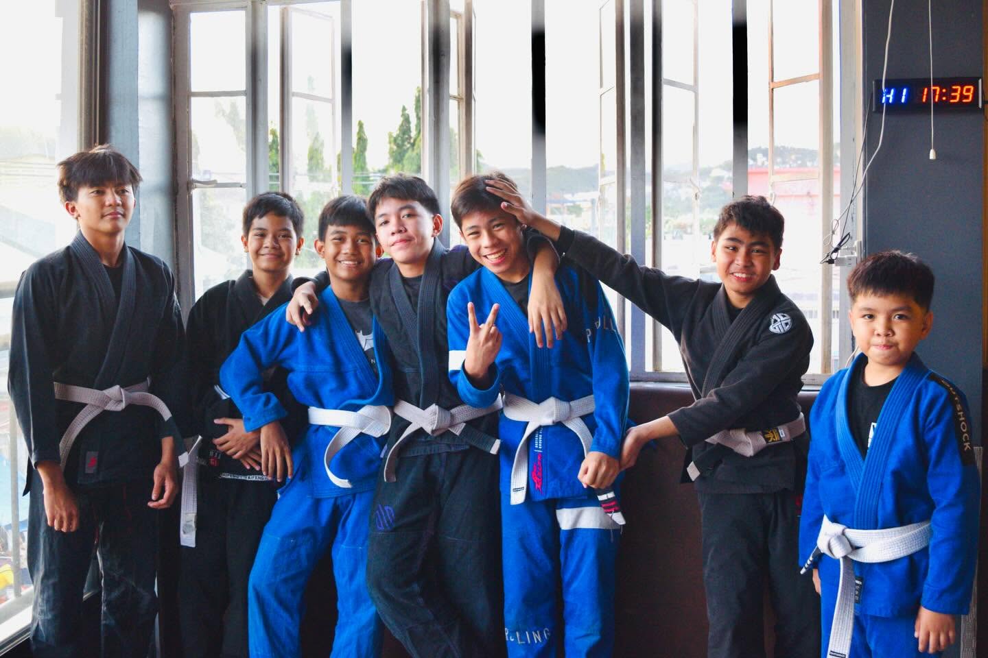 Kids and teens BJJ class