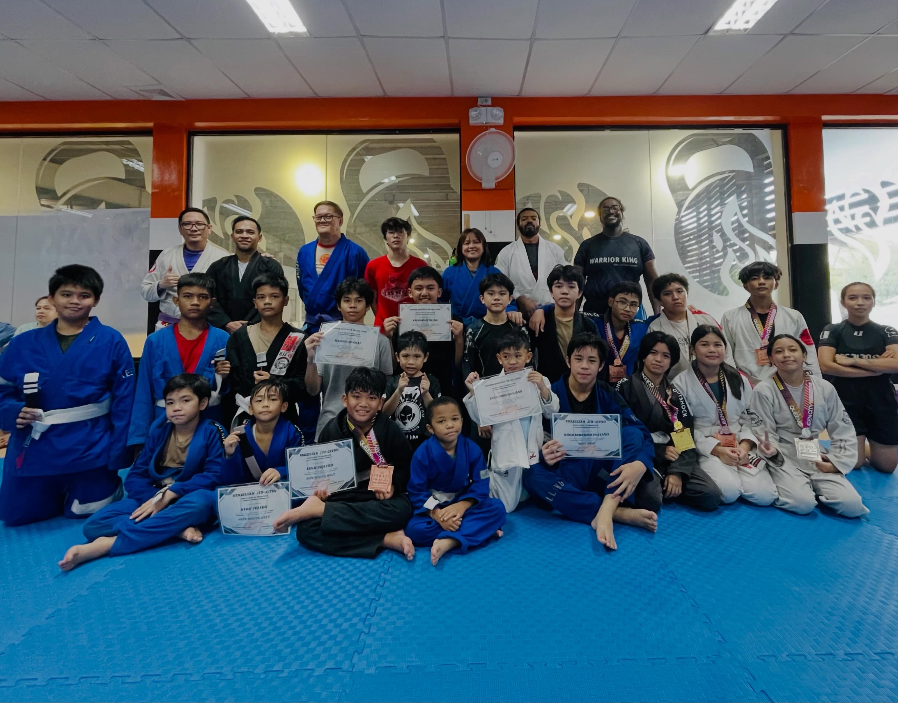 Belt grading and certificates day