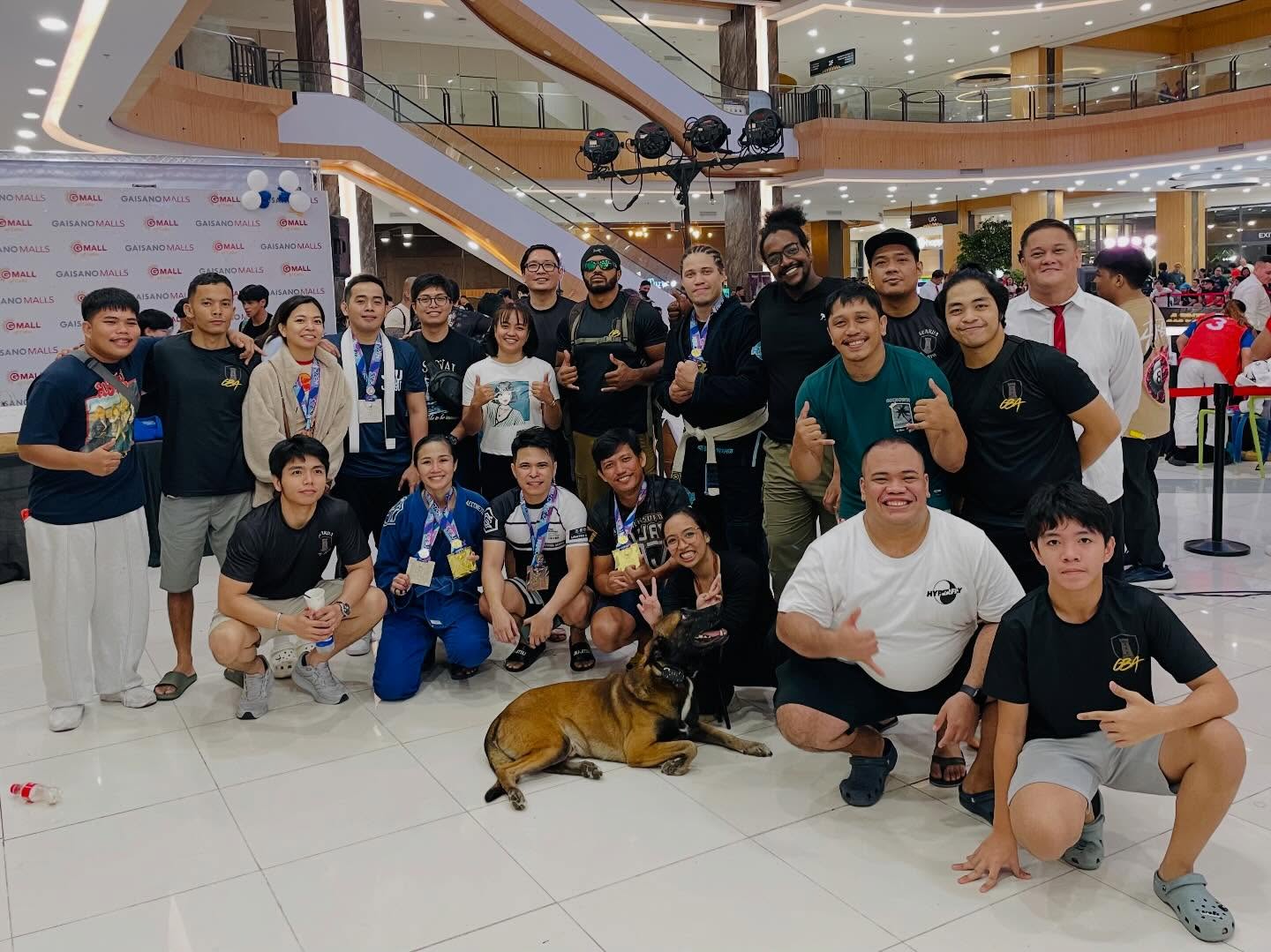 GBA team at a BJJ tournament