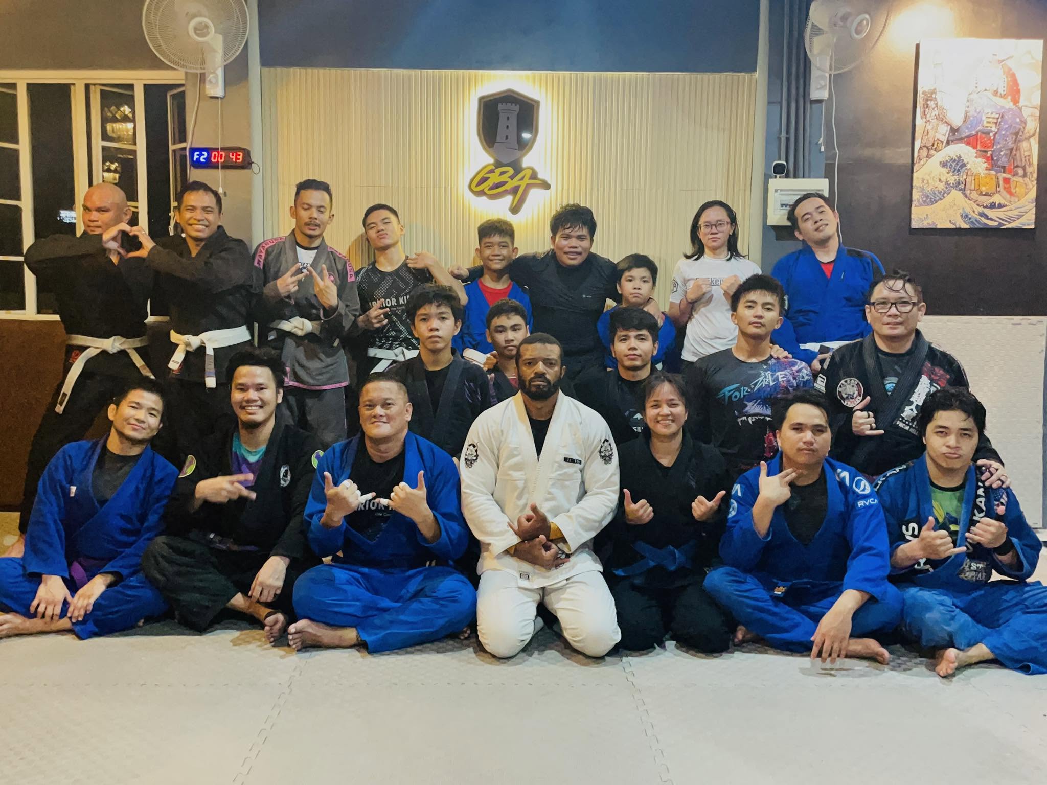 GBA team training session