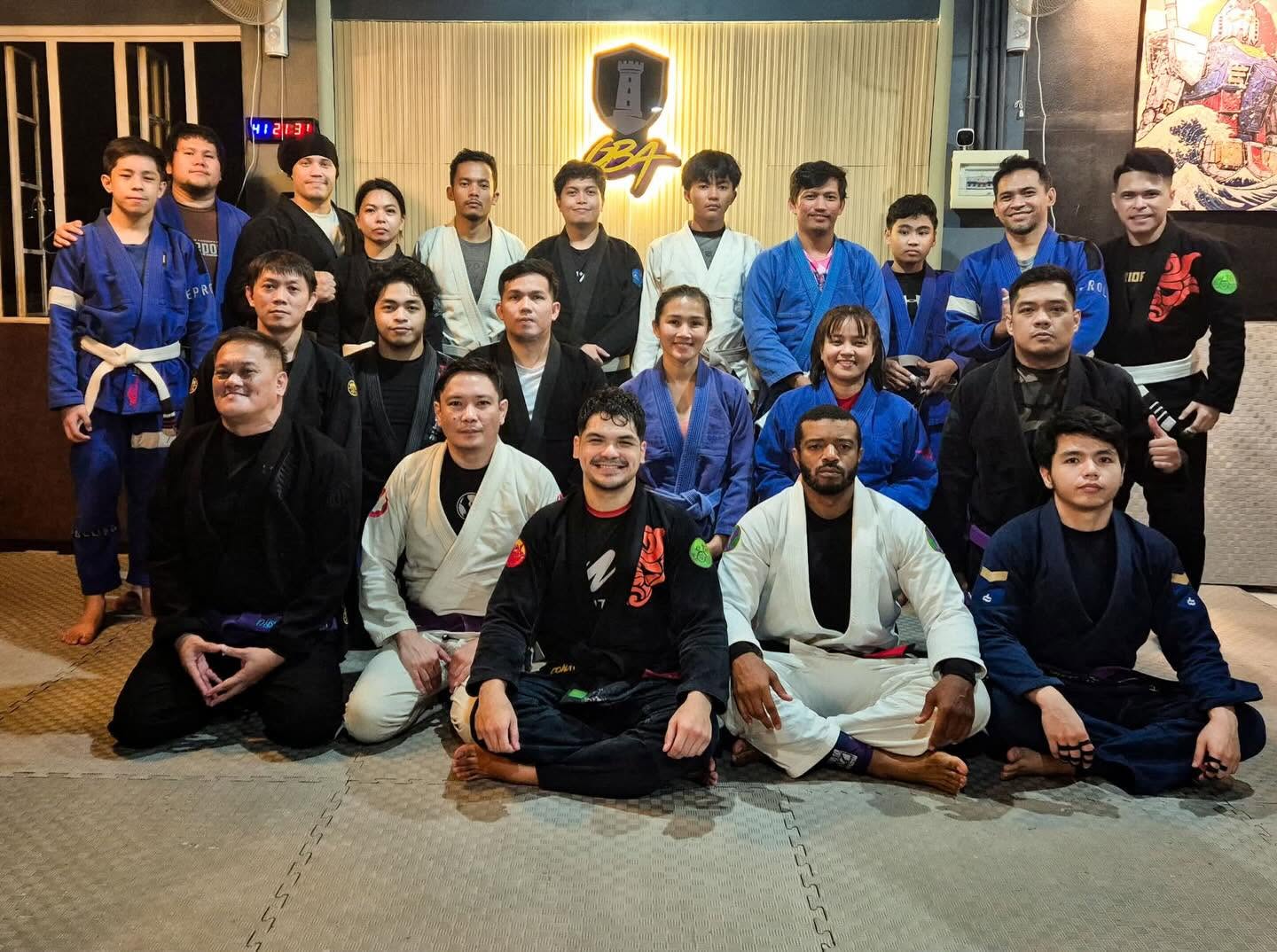 GBA students training together